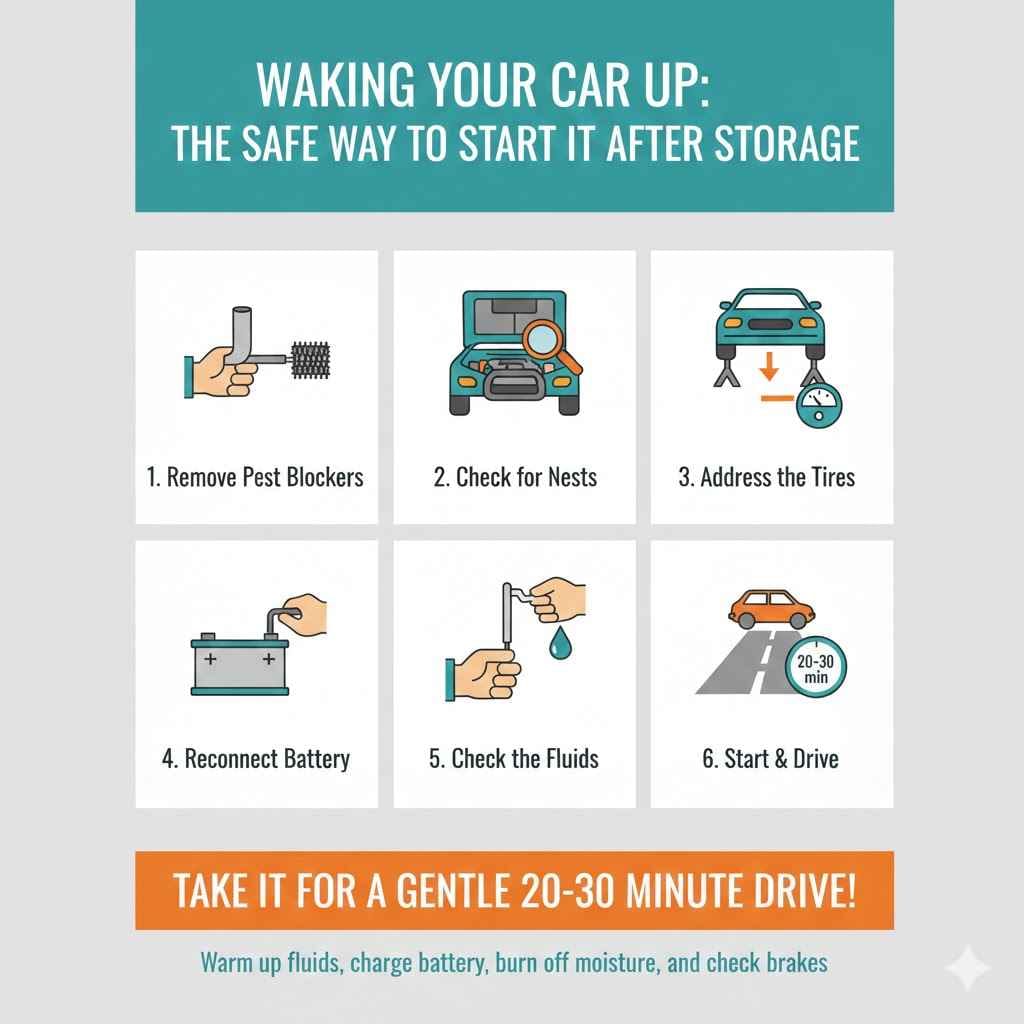 The Safe Way to Start It After Storage