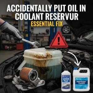Accidentally Put Oil In Coolant Reservoir: Essential Fix