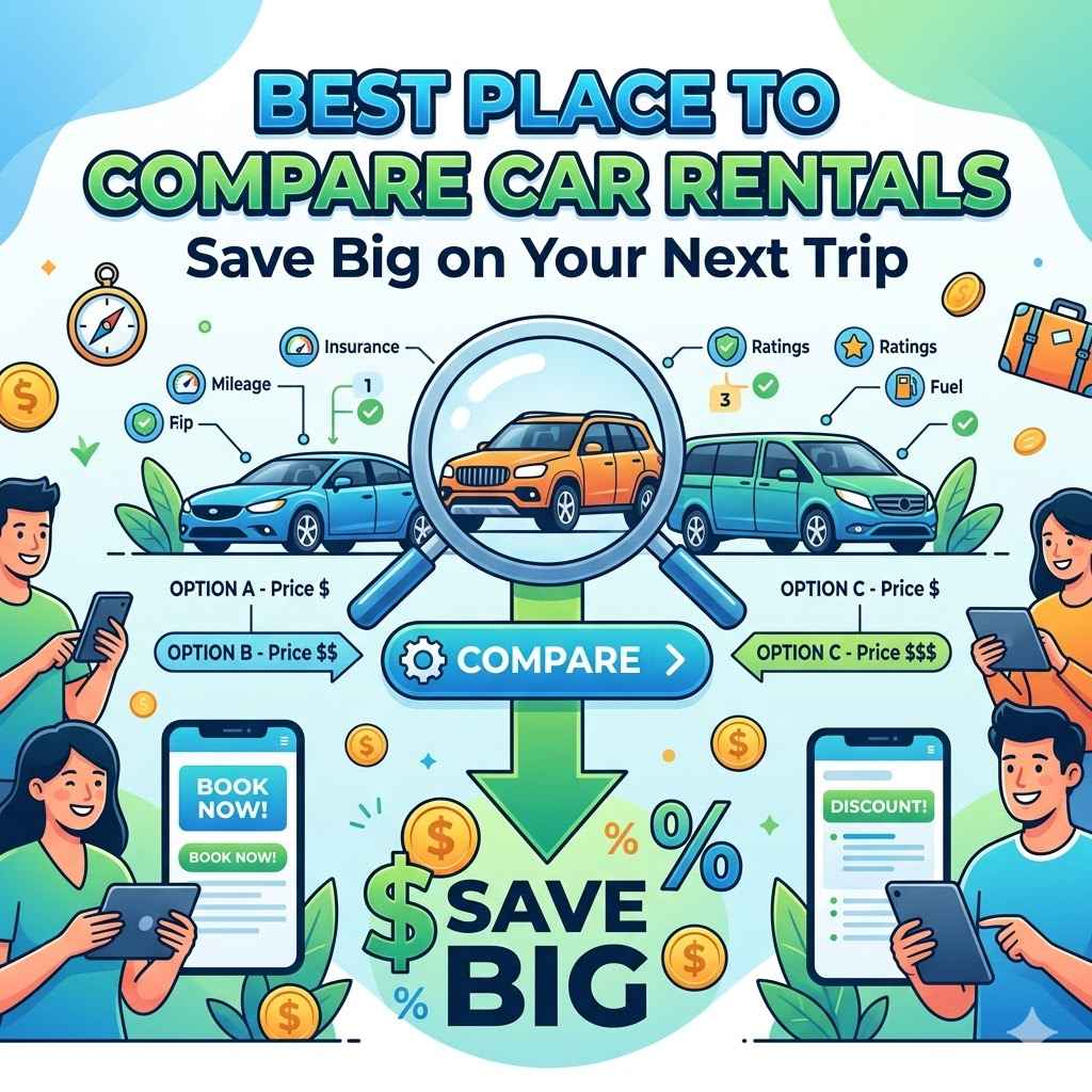 Best Place to Compare Car Rentals