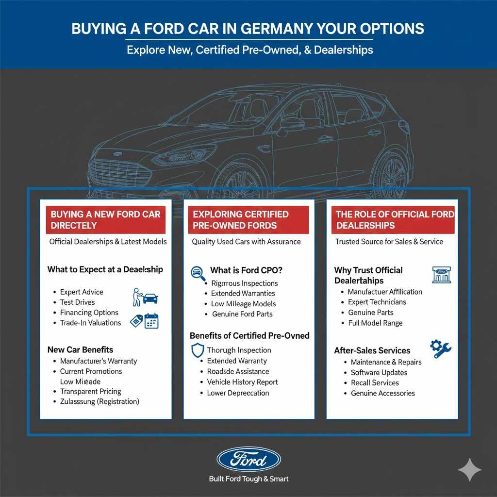 Buying a Ford Car in Germany Your Options