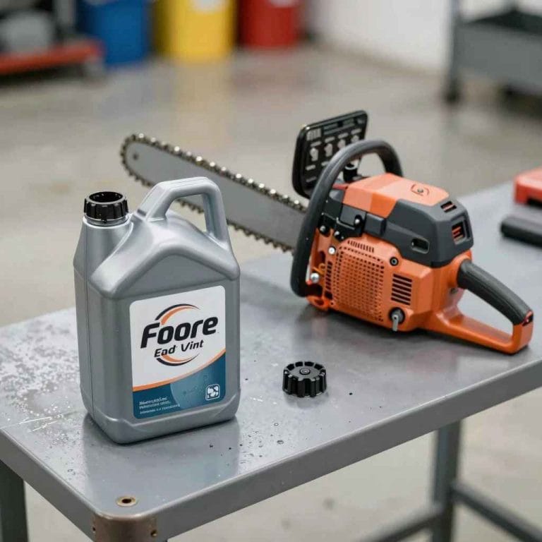 Can You Use Car Engine Oil in a Chainsaw