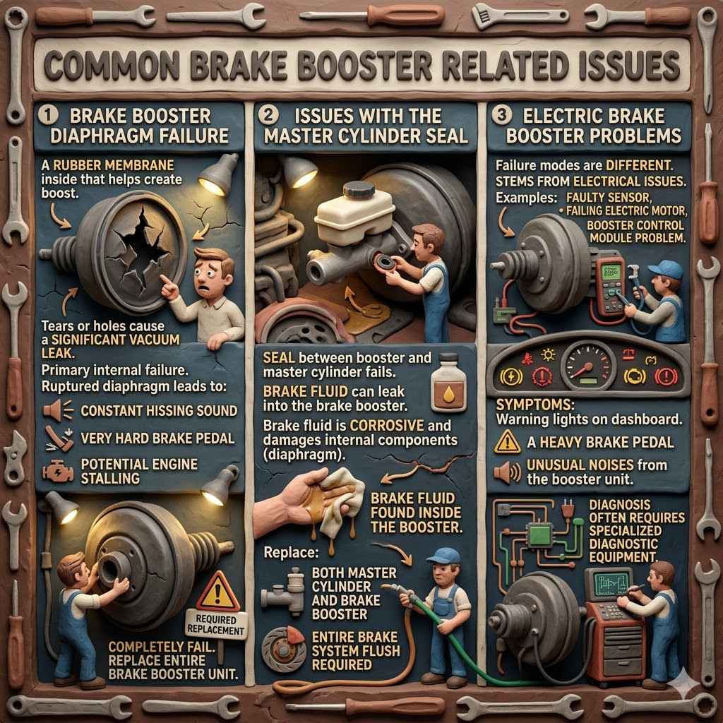 Common Brake Booster Related Issues