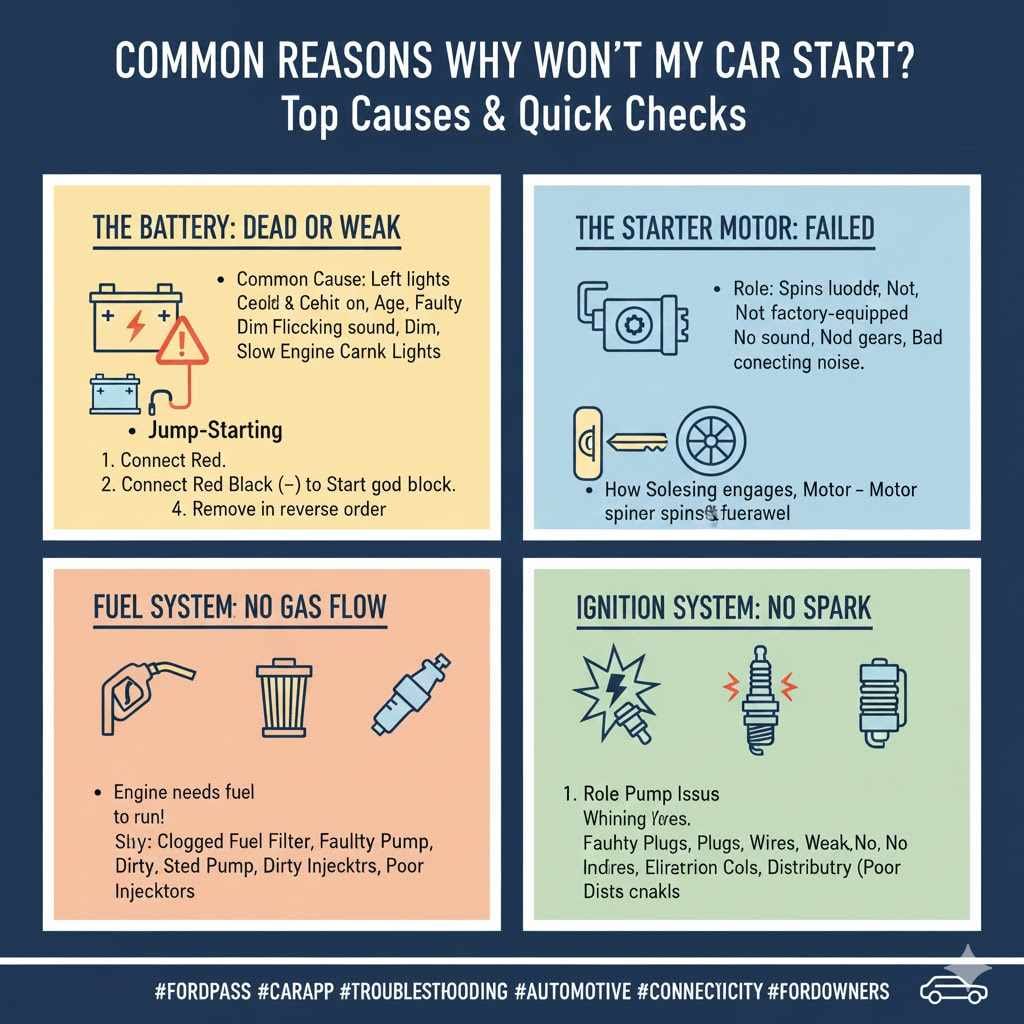 Common Reasons Why Won’t My Car Start All of a Sudden Top Causes