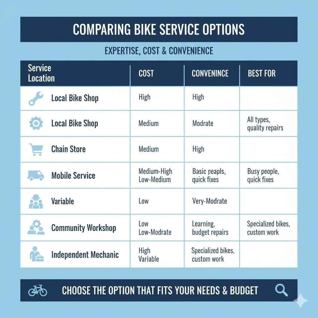 Comparing Service Options