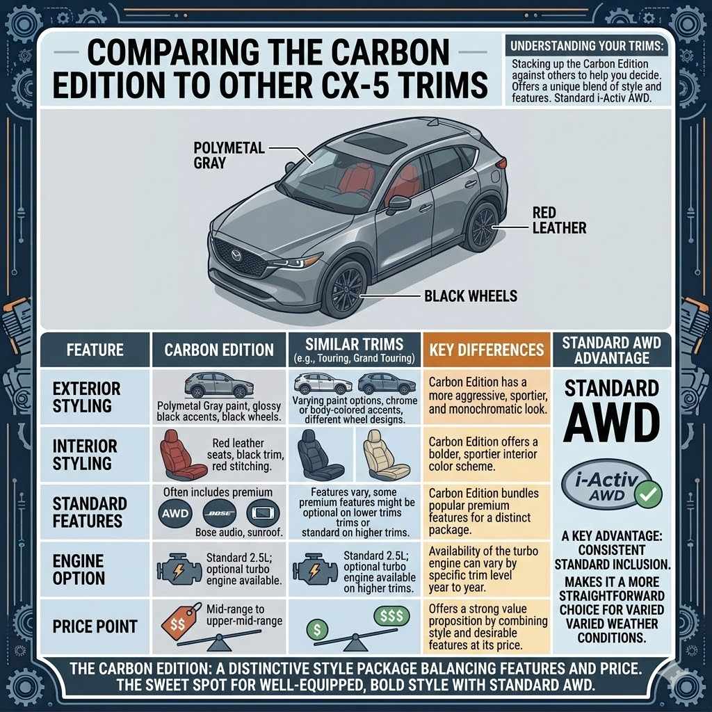 Comparing the Carbon Edition to Other Trims