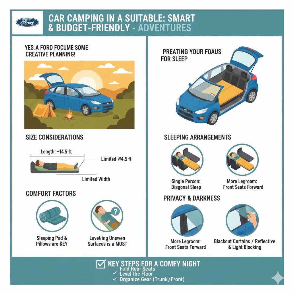 Exploring Car Camping in a Ford Focus