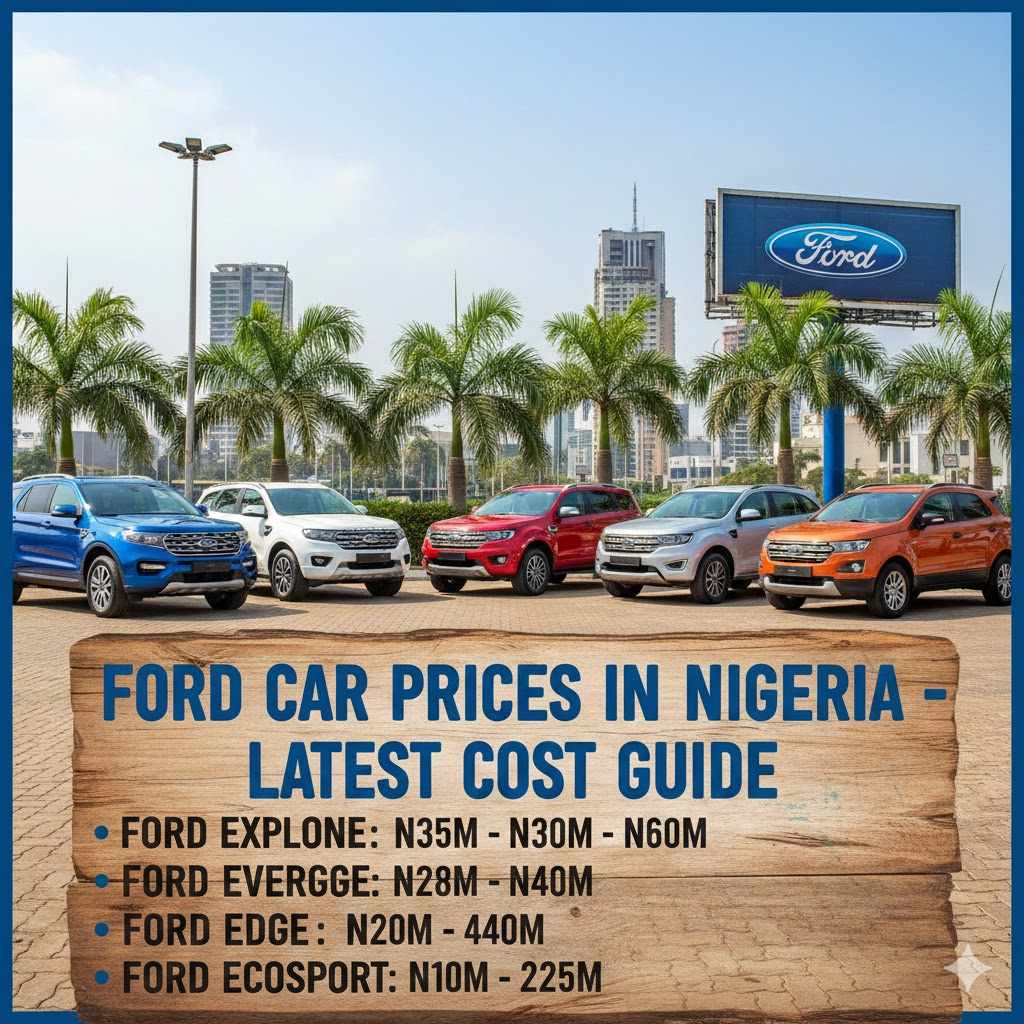 Ford Car Prices in Nigeria Latest Cost Guide