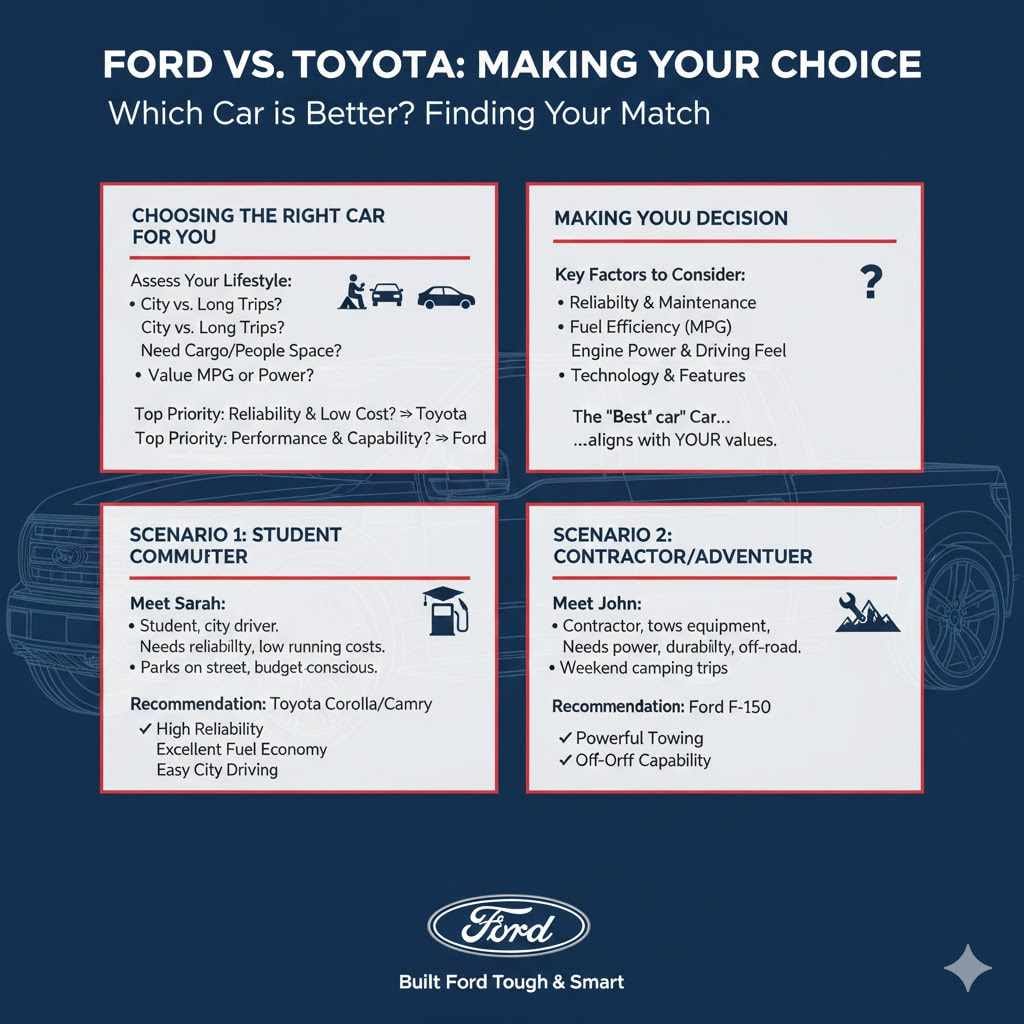 Ford vs Toyota Which Car Is Better?