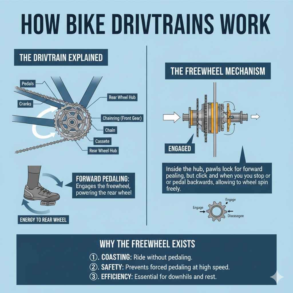 How Bike Drivetrains Work