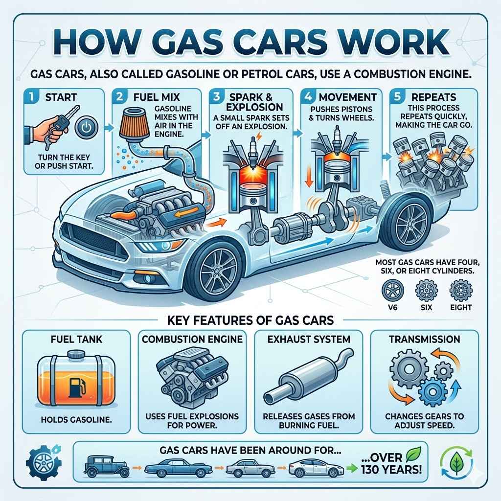 How Gas Cars Work