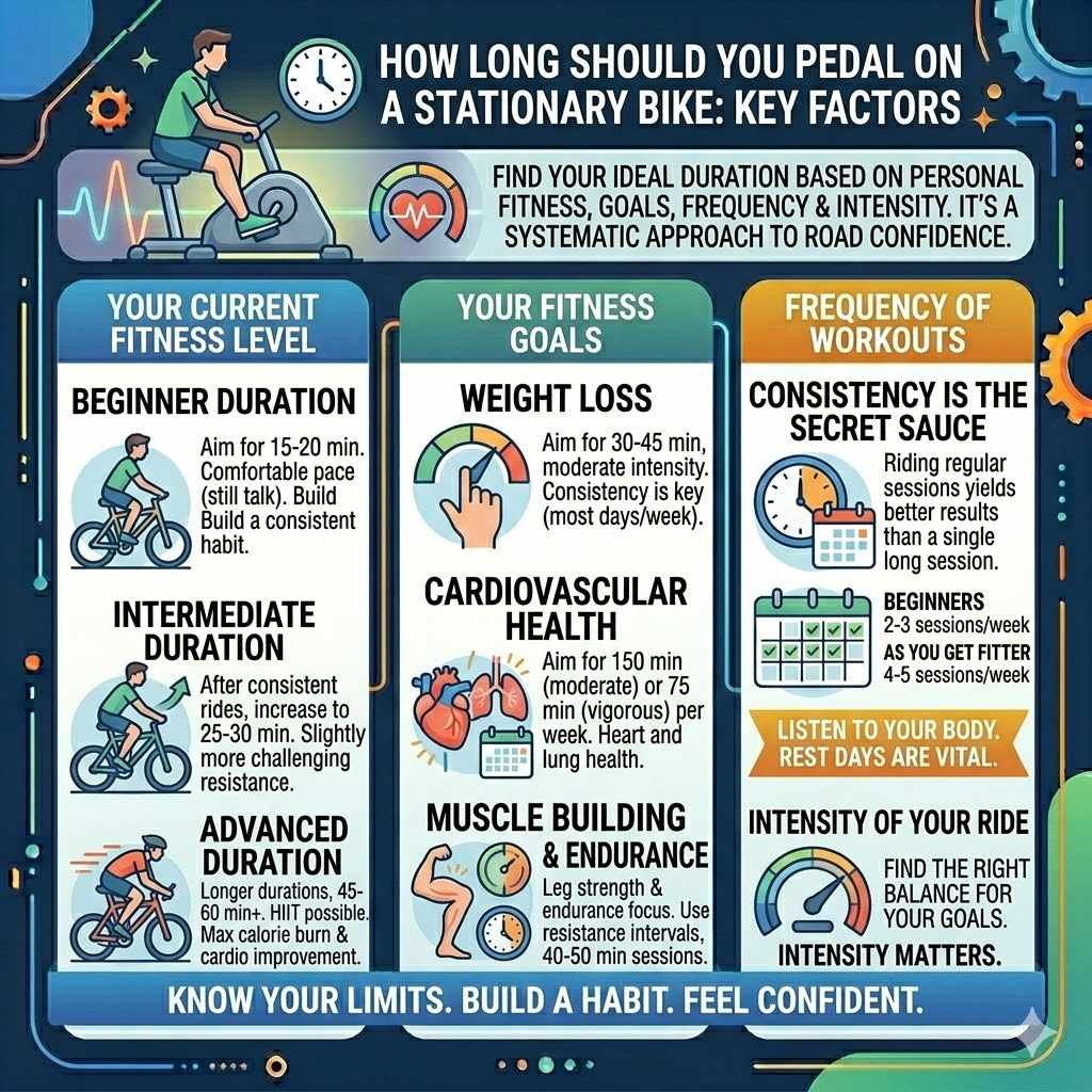 How Long Should You Pedal on a Stationary Bike Key Factors