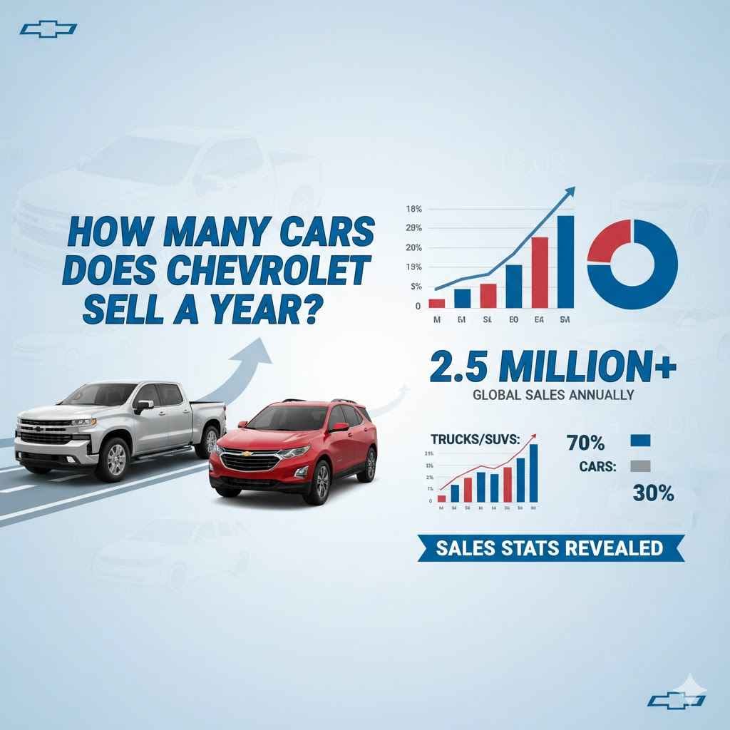 How Many Cars Does Chevrolet Sell a Year