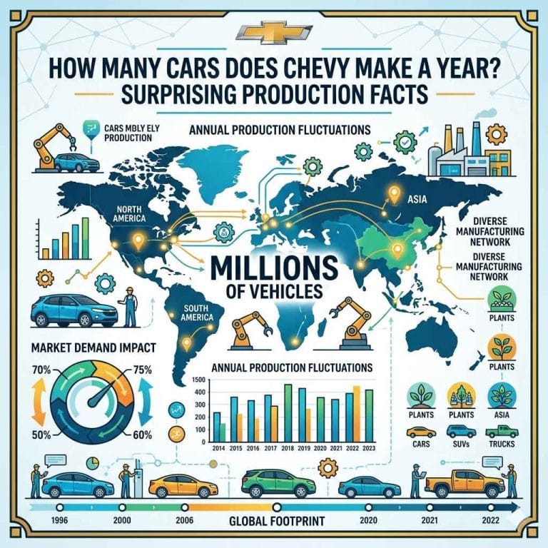 How Many Cars Does Chevy Make a Year