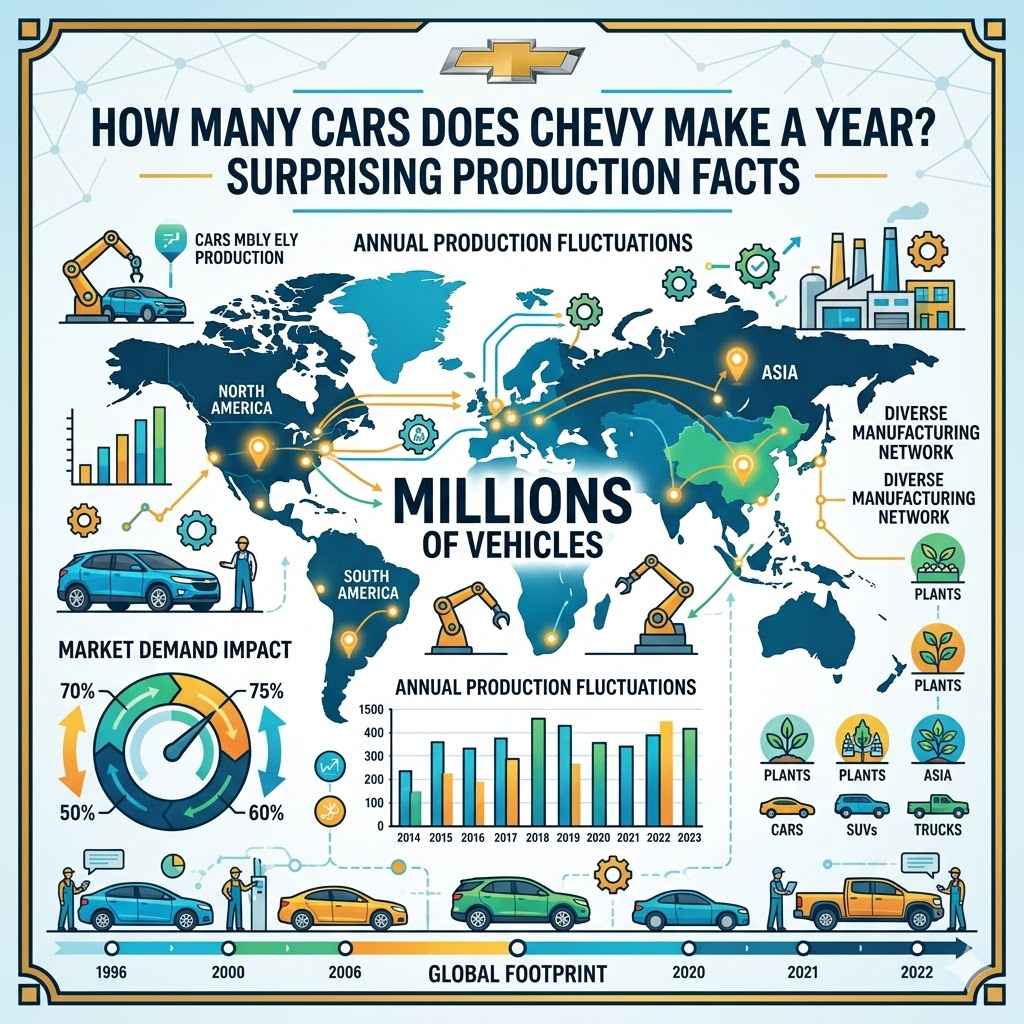 How Many Cars Does Chevy Make a Year
