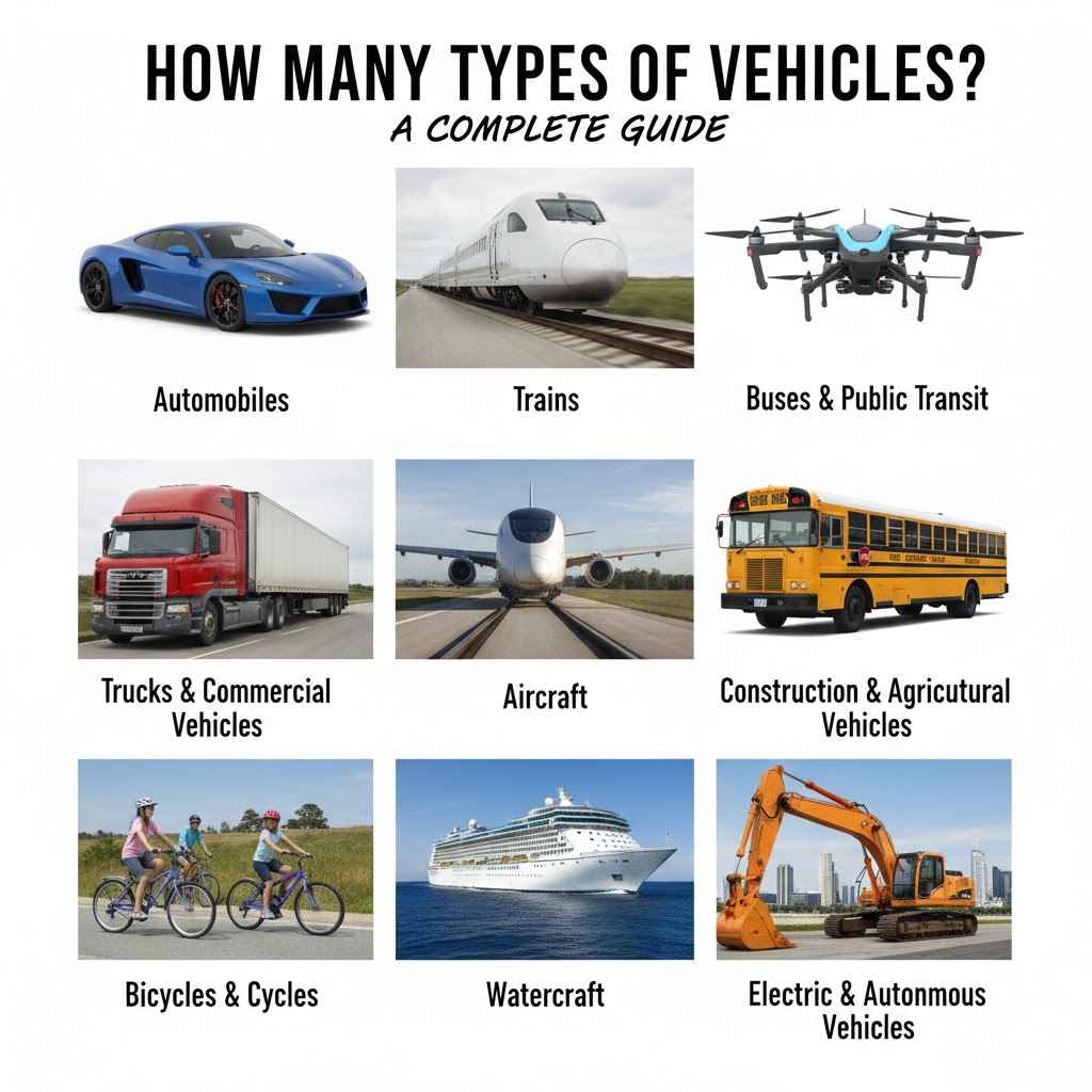 How Many Types of Vehicles are There?