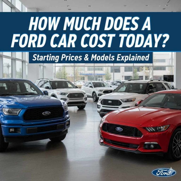How Much Does A Ford Car Cost Today