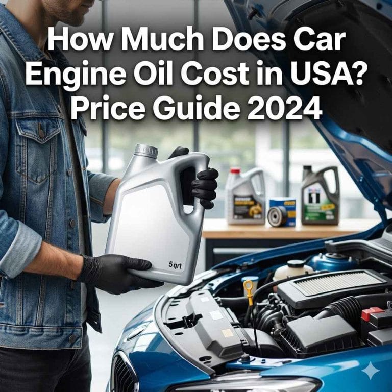 How Much Does Car Engine Oil Cost in USA