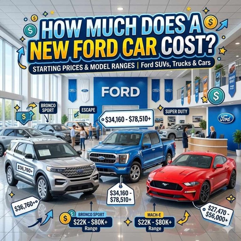 How Much Does a New Ford Car Cost?