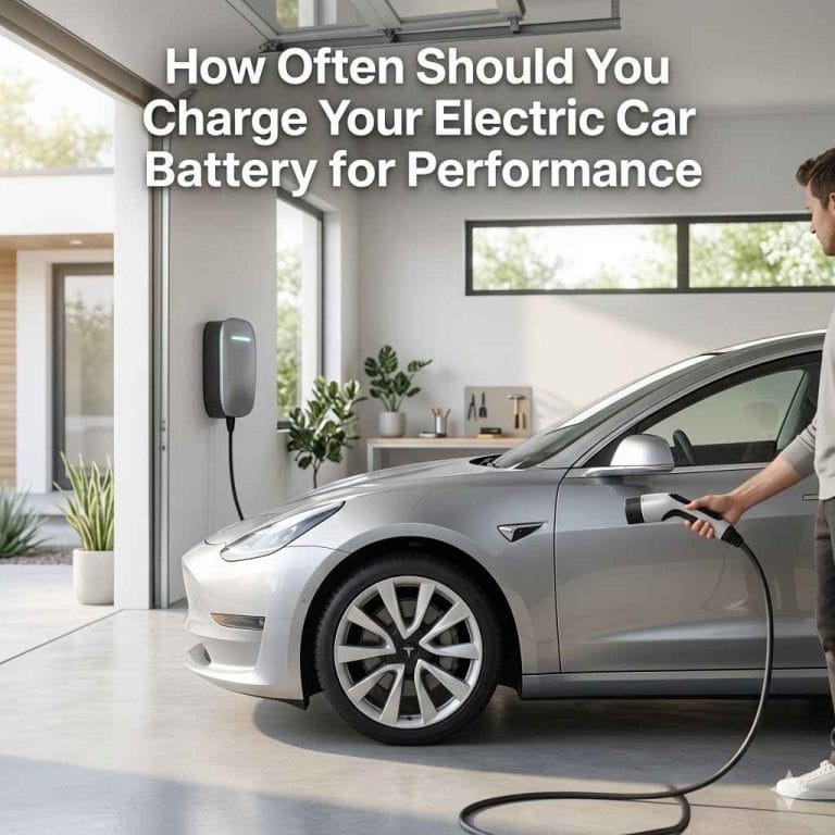 How Often Should You Charge Your Electric Car Battery for Peak Performance