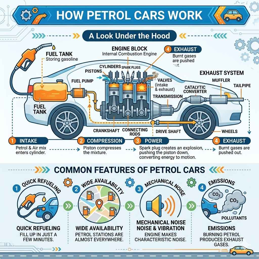 How Petrol Cars Work