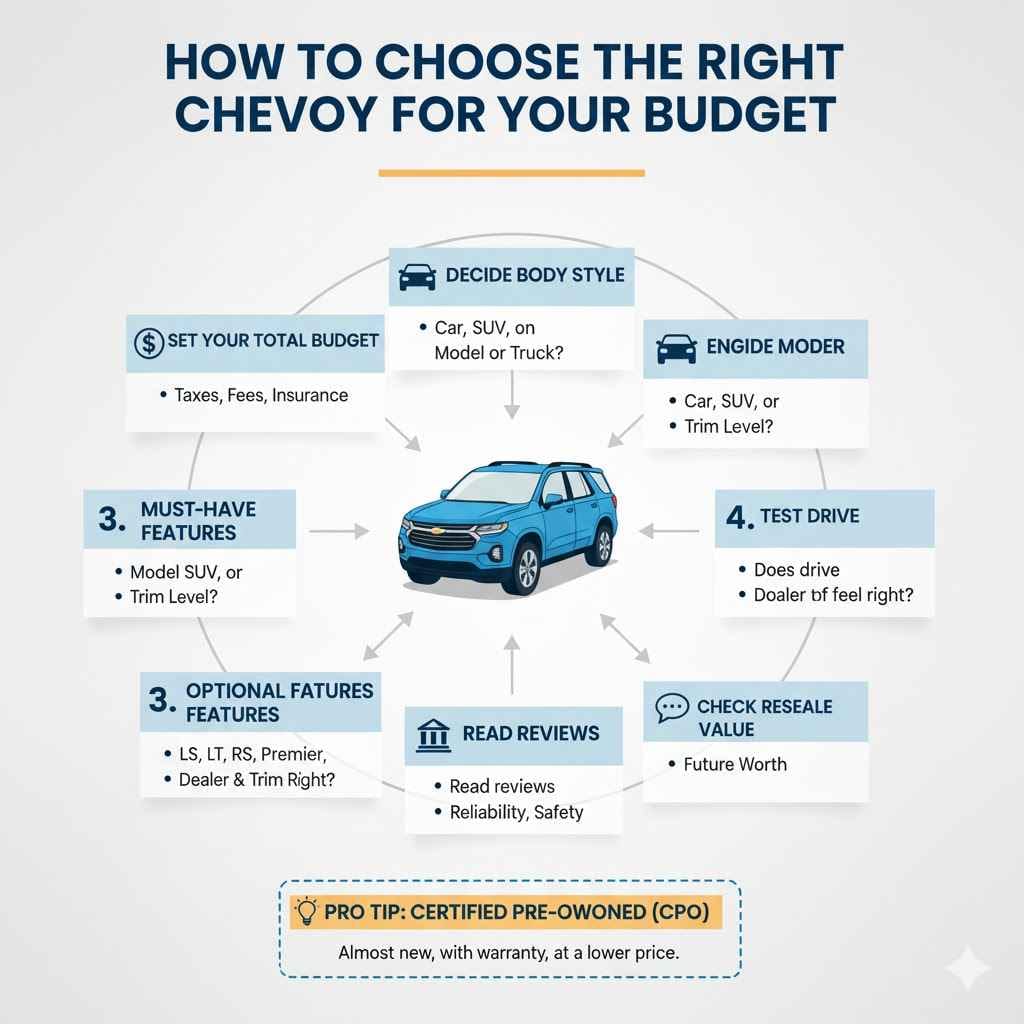 How To Choose The Right Chevy For Your Budget