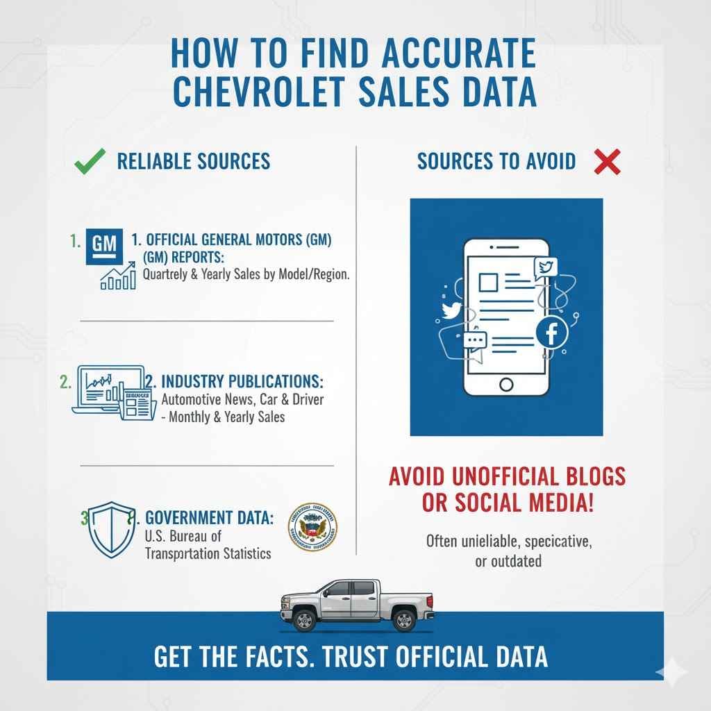 How To Find The Most Accurate Chevrolet Sales Data