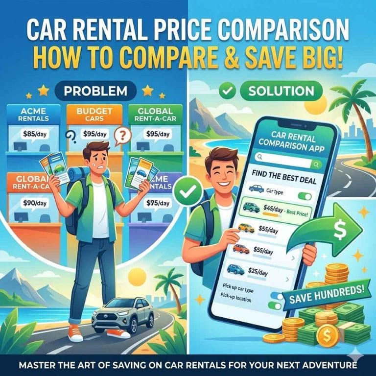 How to Compare Car Rental Prices and Save Big on Your Next Trip