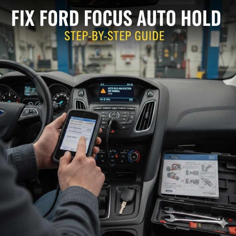 How to Fix Auto Hold Malfunction on Ford Focus