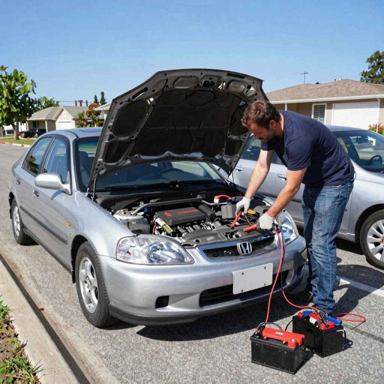 How to Jump Start Car Honda Civic