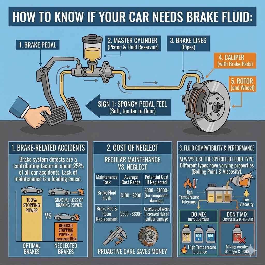 How to Know If Your Car Needs Brake Fluid Related Statistics