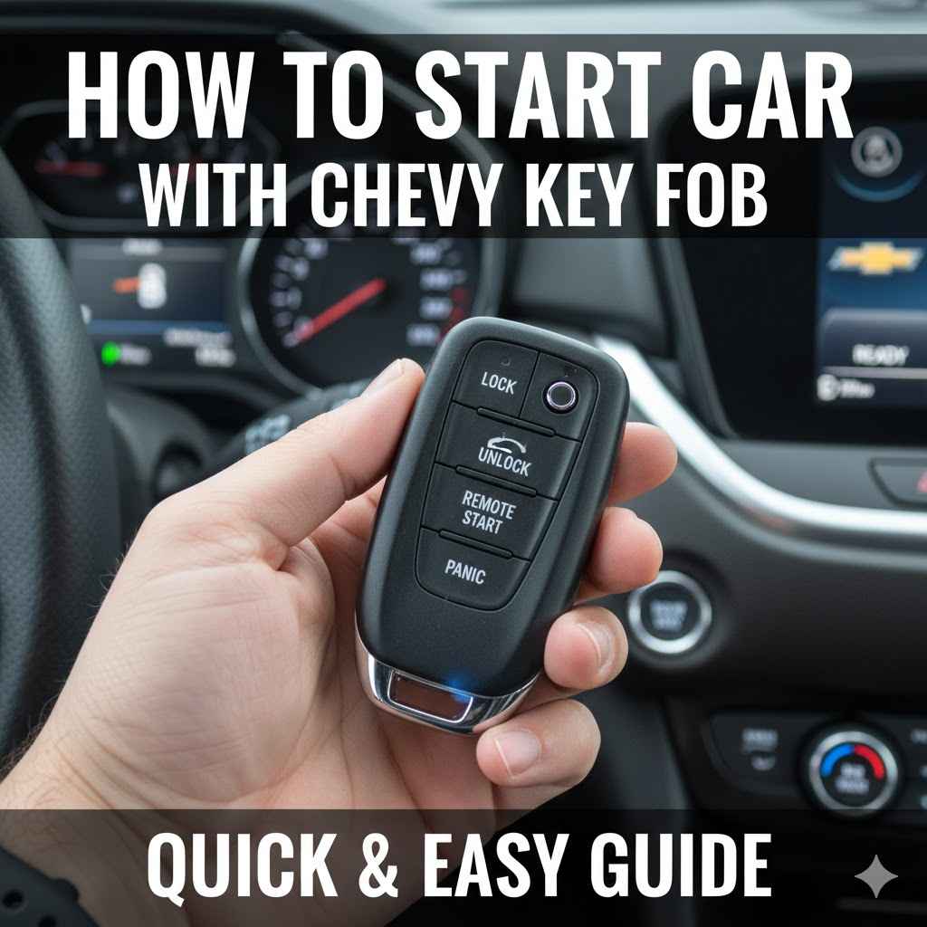 How to Start Car With Chevy Key Fob