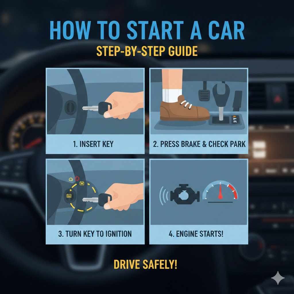 How to Start a Car Step by Step Guide