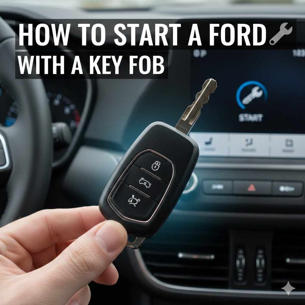 How to Start a Ford With a Key Fob