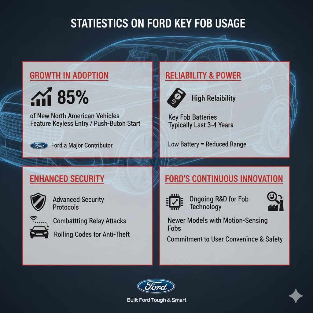 Key Statistics on Ford Key Fob Usage