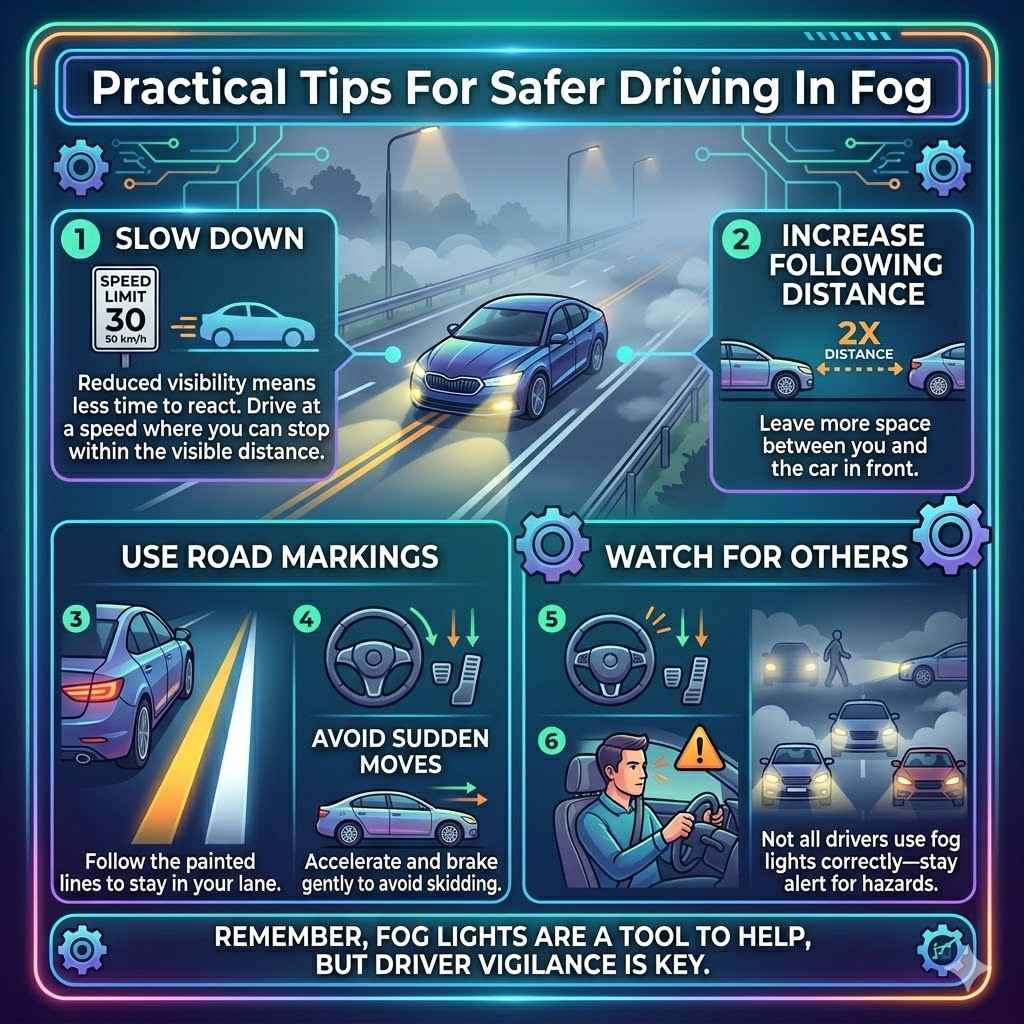 Practical Tips For Safer Driving In Fog