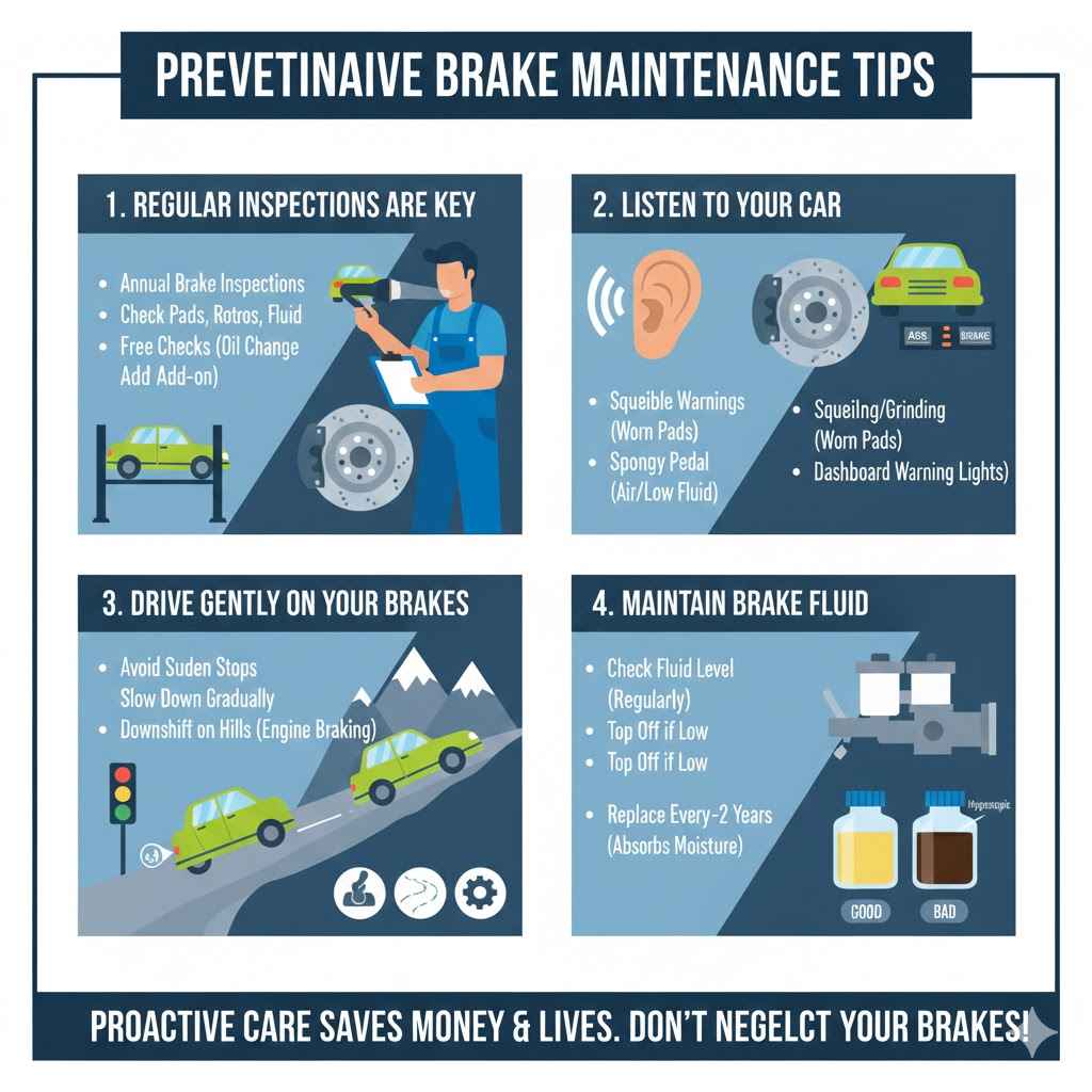 Preventative Brake Maintenance Tips