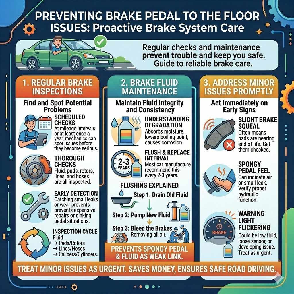 Preventing Brake Pedal to the Floor Issues