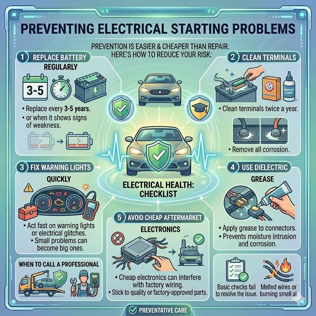 Preventing Electrical Starting Problems