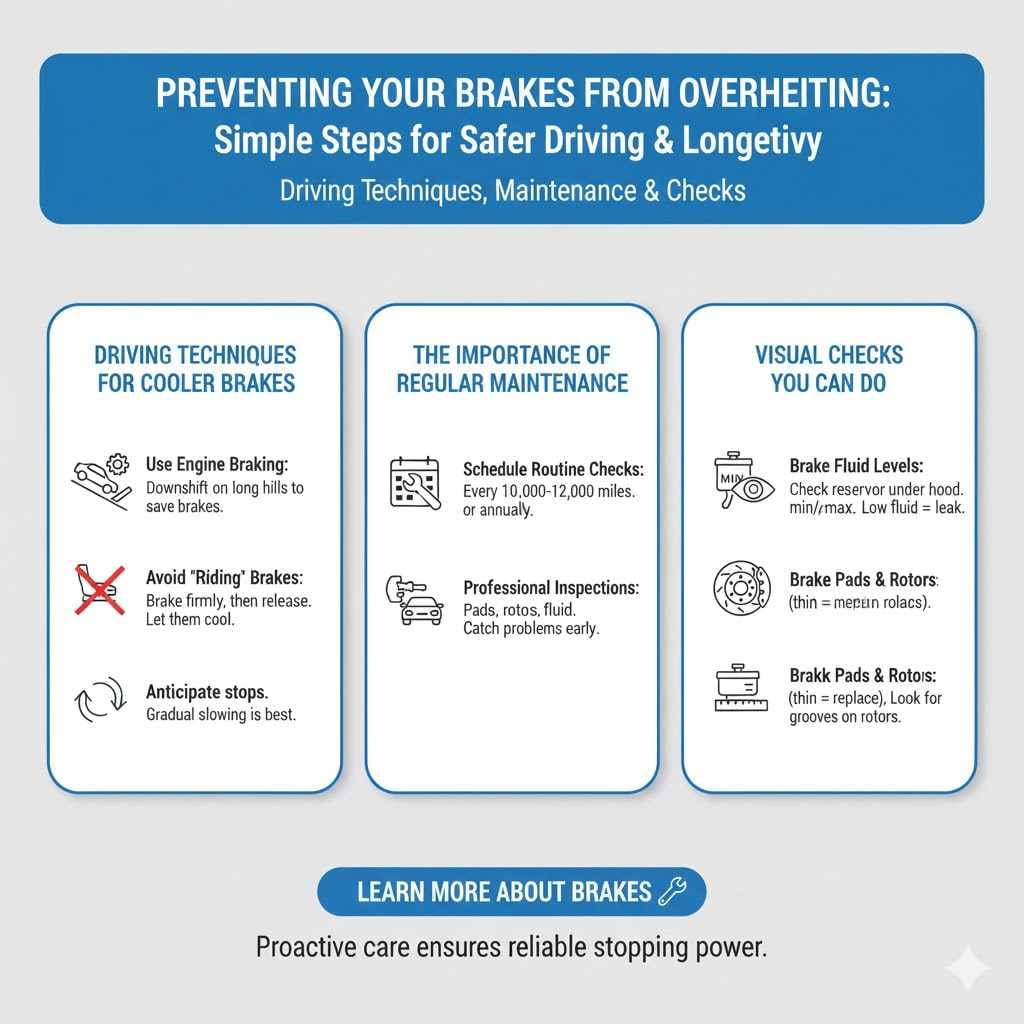 Preventing Your Brakes From Overheating