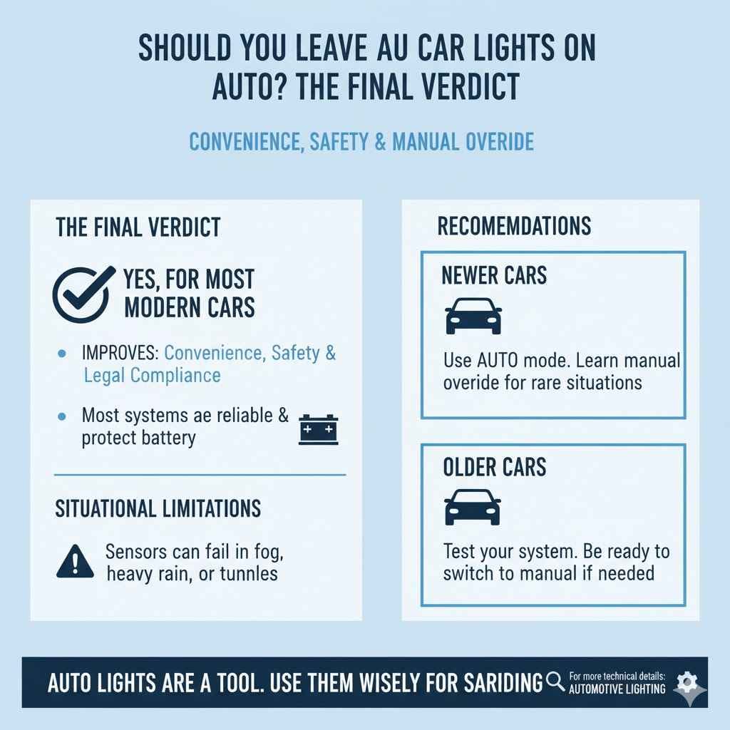 Should You Leave Your Car Lights On Auto