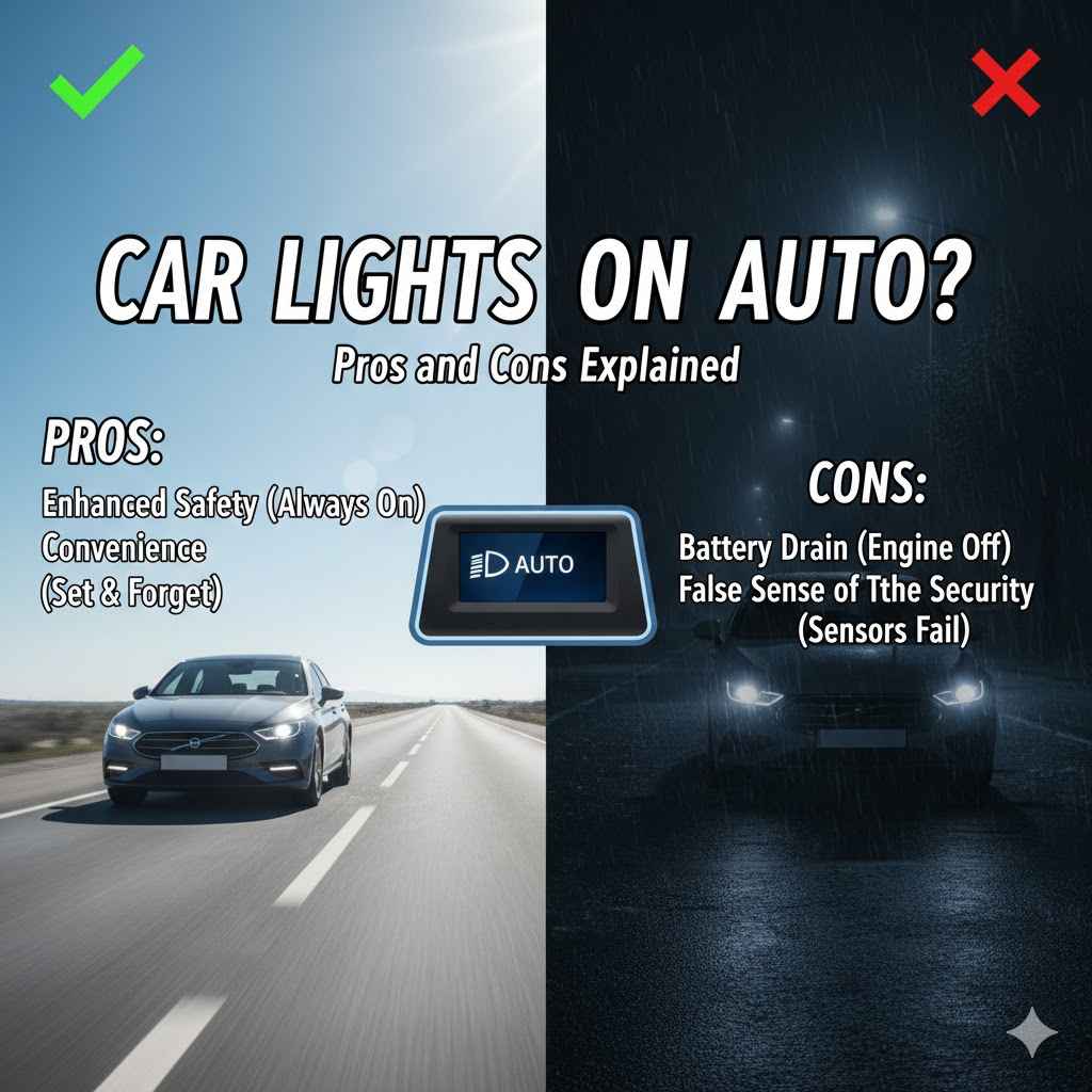 Should You Leave Your Car Lights on Auto?