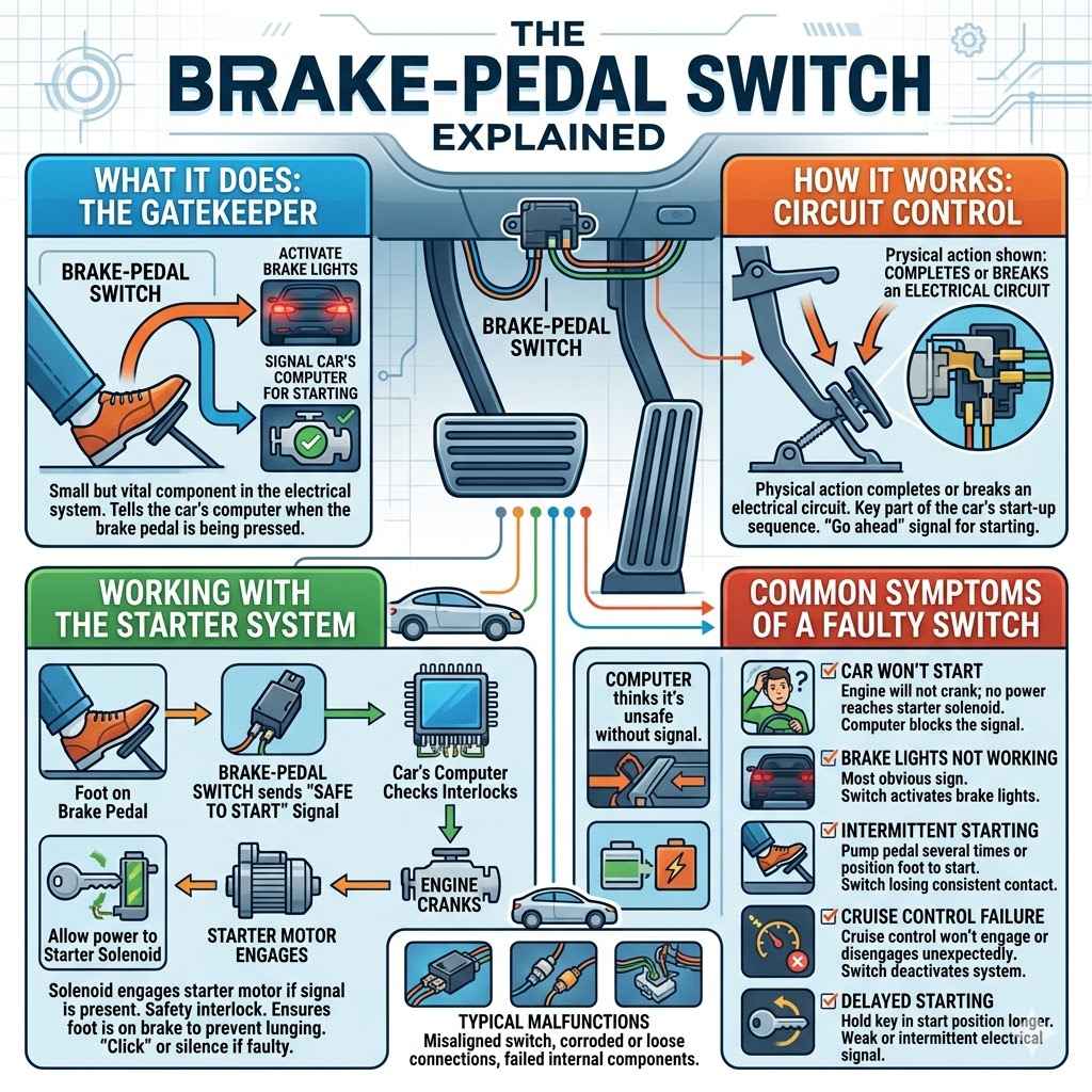 The Brake-Pedal Switch Explained