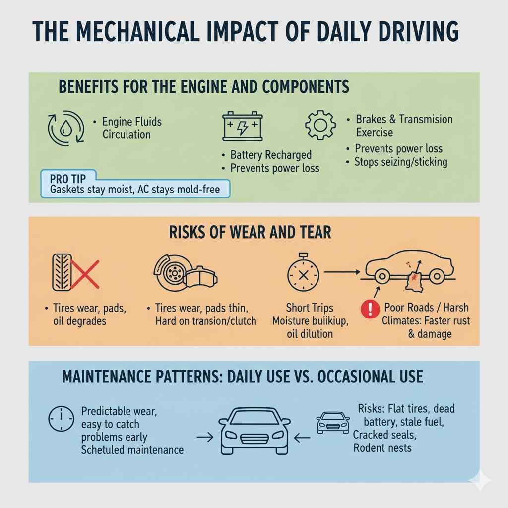 The Mechanical Impact Of Daily Driving