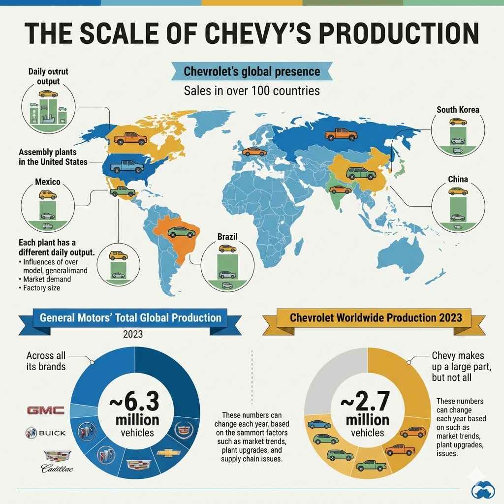 The Scale Of Chevy’s Production