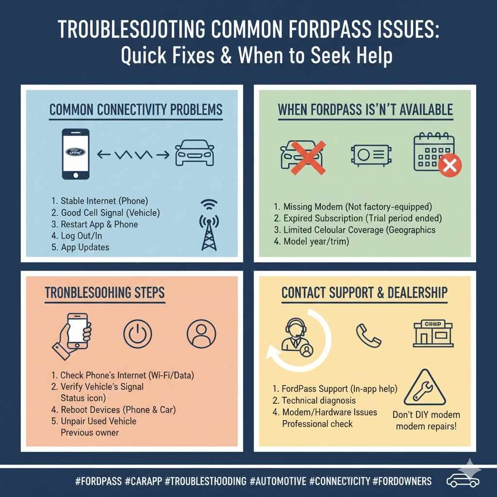 Troubleshooting Common FordPass Issues