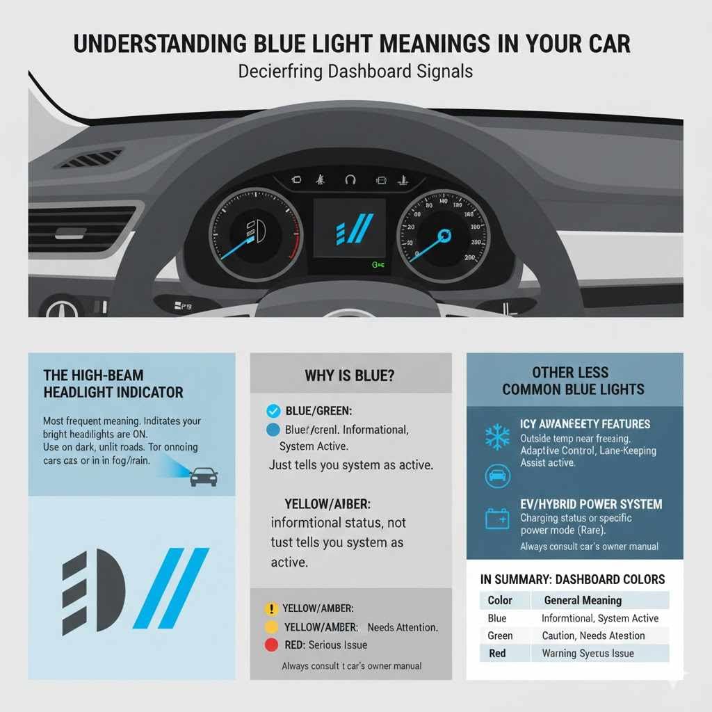 Understanding Blue Light Meanings In Your Car