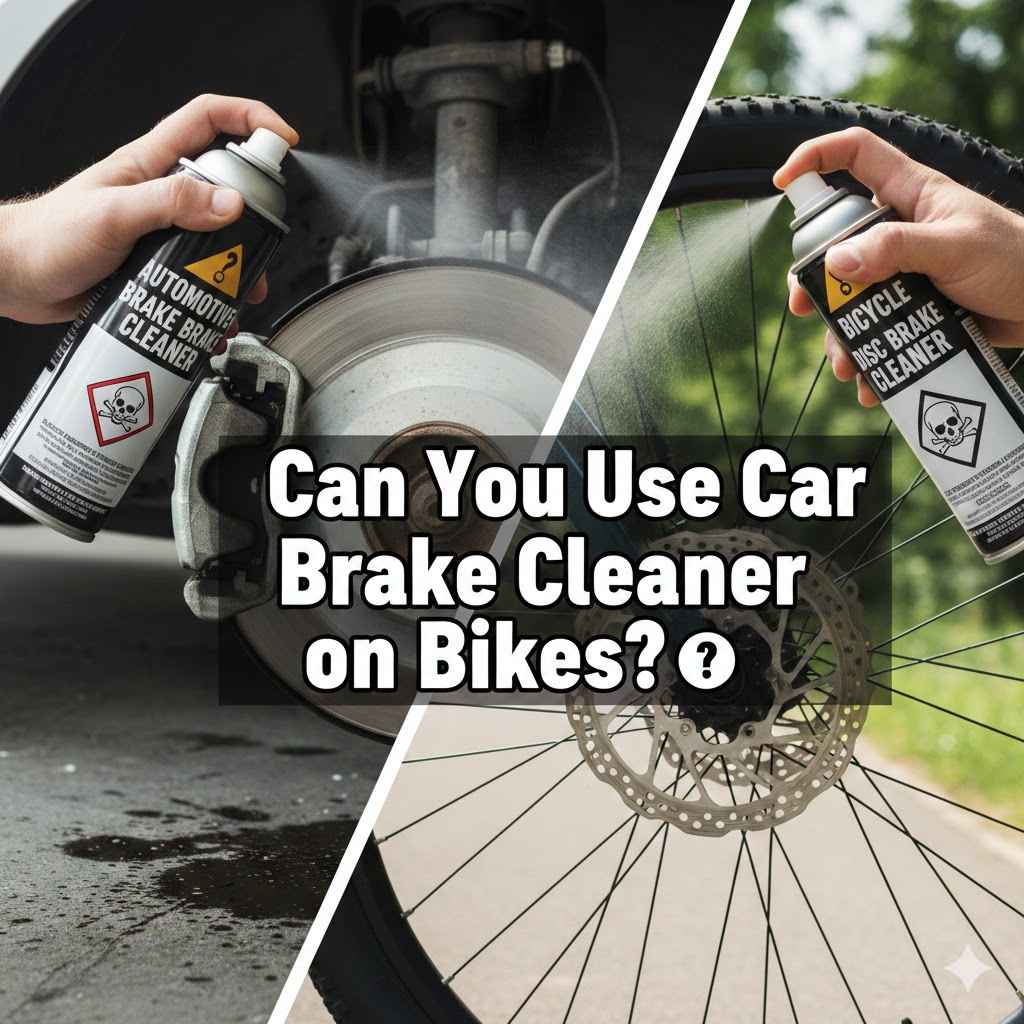 Can You Use Car Brake Cleaner on Bikes