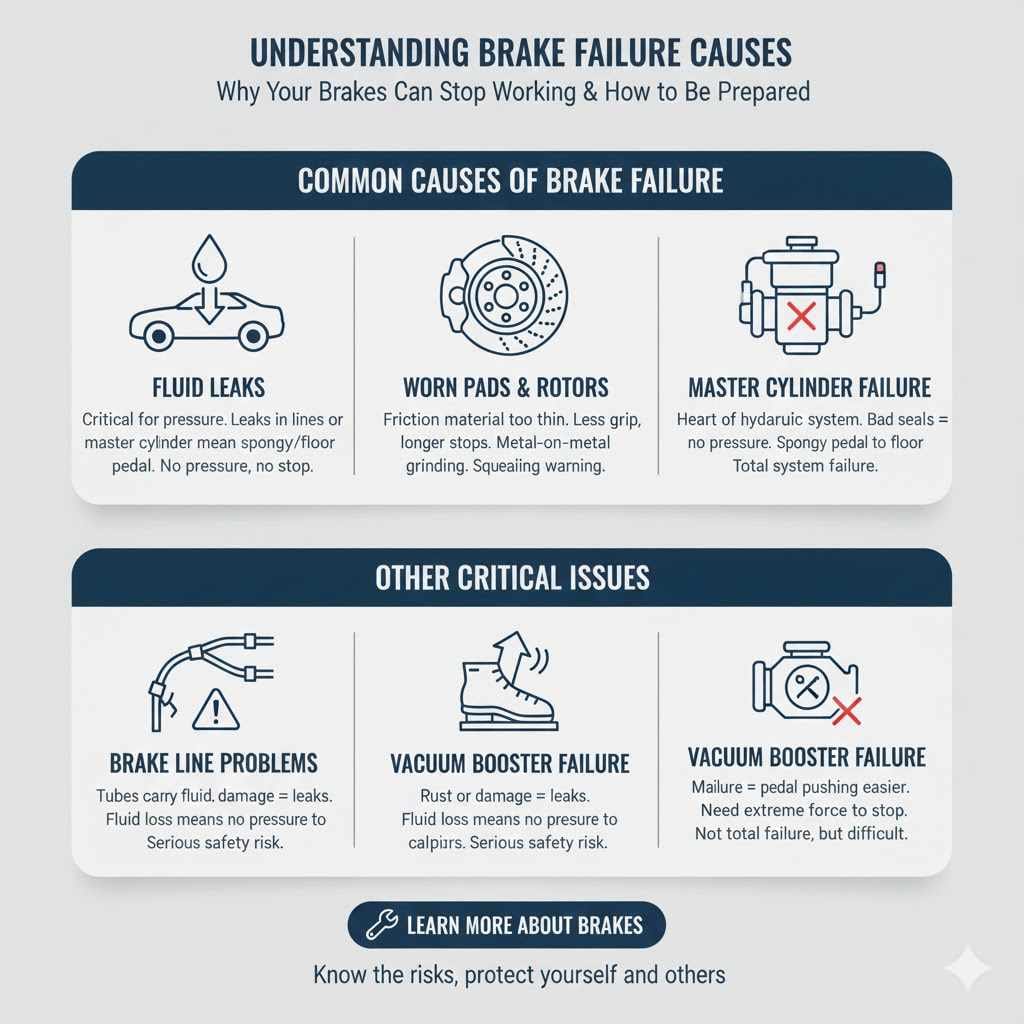 Understanding Brake Failure Causes