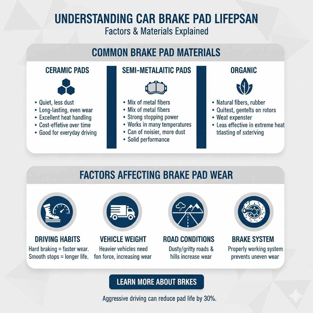 Understanding Car Brake Pad Lifespan