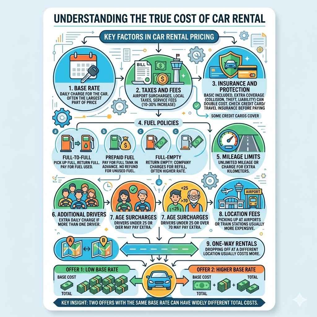 Understanding The True Cost Of Car Rental